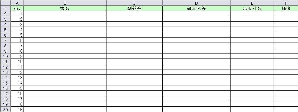 名刺管理表の書式 様式 フォーマット 雛形 ひな形 テンプレート01 エクセル Excel 文書 テンプレートの無料ダウンロード